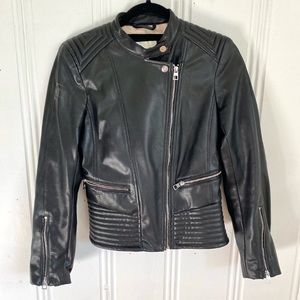 H&M faux leather jacket